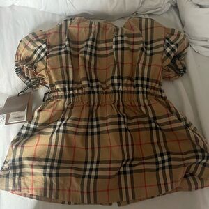 Authentic toddler girls Burberry dress